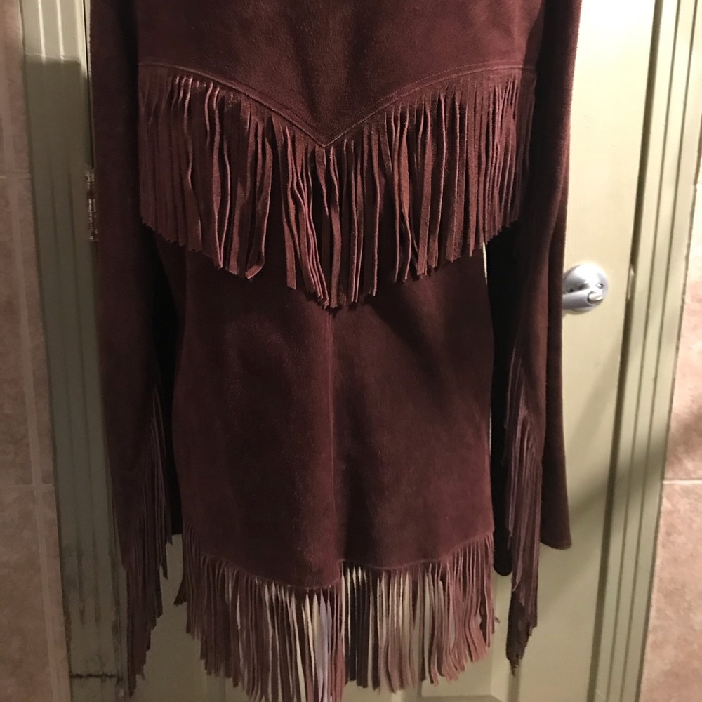 Suede Leather Jacket - image 3